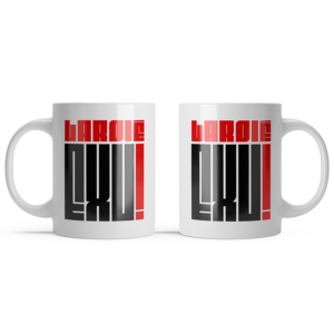 Caneca de Cerâmica Branca – Exu